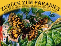 Zurück zum Paradies (Return du Bled) – Alfred Tokayer (Köthen) / M. Apitz; Bild: Osterluzeifalter; Bildquelle: Voss-Kunstbild (Serie)